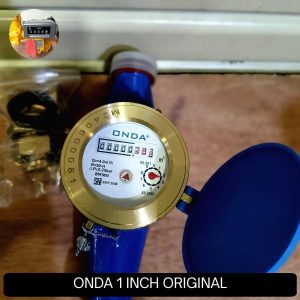 Water Meter Onda size 1 inch [ Bahan Kuningan ] SNI