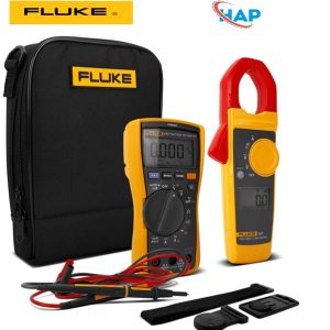Multimeter Digital Kit Kombo Teknisi Listrik Fluke 117/323 dan Clamp Meter